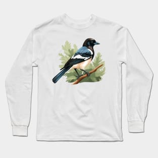 Magpie Long Sleeve T-Shirt